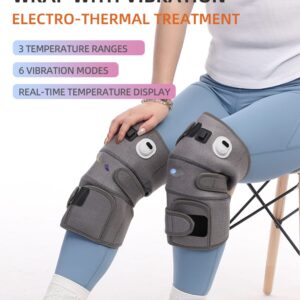Graphene Heated Knee Brace with Vibration & Far-Infrared Therapy